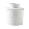 Ceramics Butter Crock with Lid French Butter Dish Keeper Counter Spreadable Soft Butter Container Storage Jar