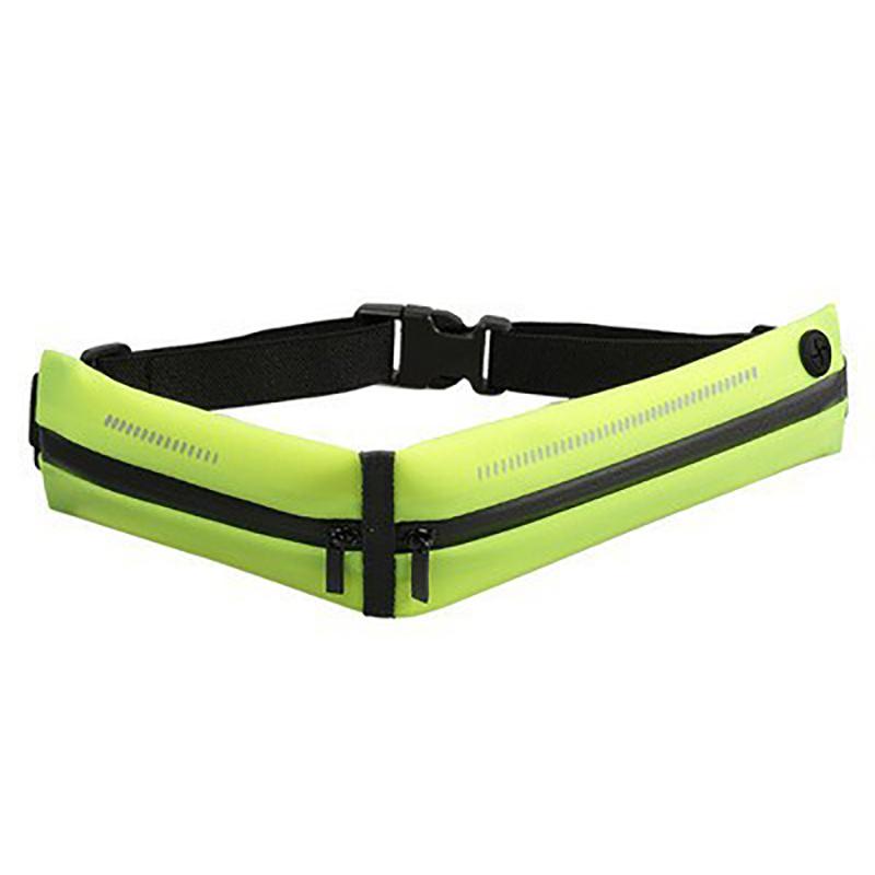 Elastic Waist Bag Foldable Large Capacity Running Belt for Outdoor Fitness Workout