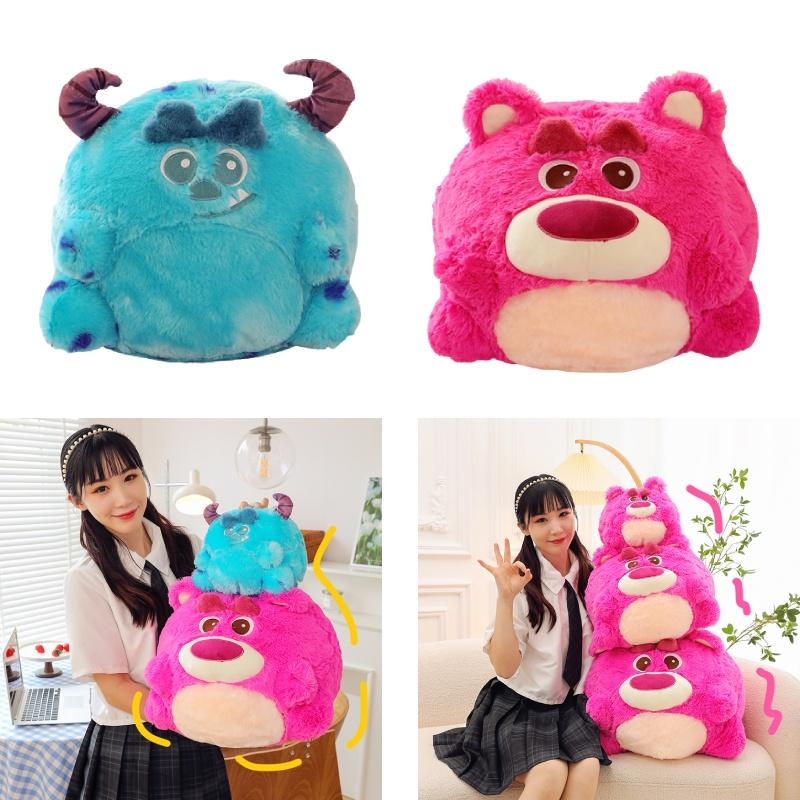 Cute Strawberry Bear Plush Toy Sullivan Stuffed Animal Cartoon Pillow Wholesale