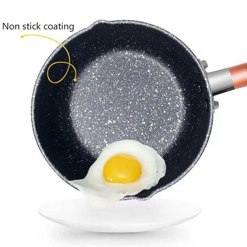 Антипригарный соус Span кипяченое молоко горшок с длинной ручкой медицинский камень омлет сковорода с крышкой мини суп горшок универсальный для домашней кухни