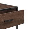 Vidaxl Консольный столик, Коричневый дуб, 90x35x80 см