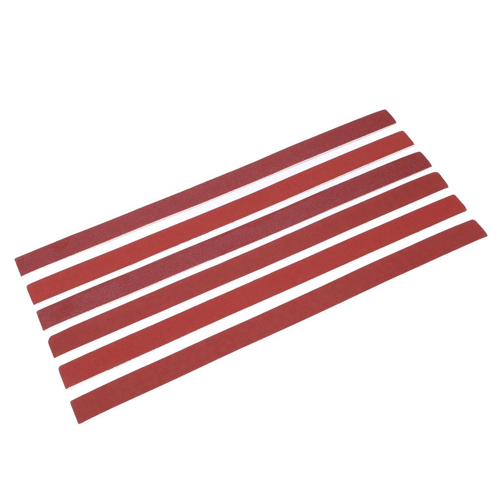 6 шт., сменные полоски наждачной бумаги для гитары, аксессуары для шлифовальной бумаги для выравнивателя ладов