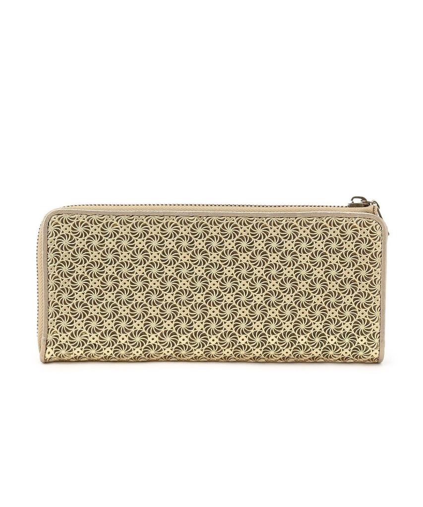 GIRASOLE Zipper Long Wallet Beige 00 [Hiroko Hayashi] (152) (FREE)