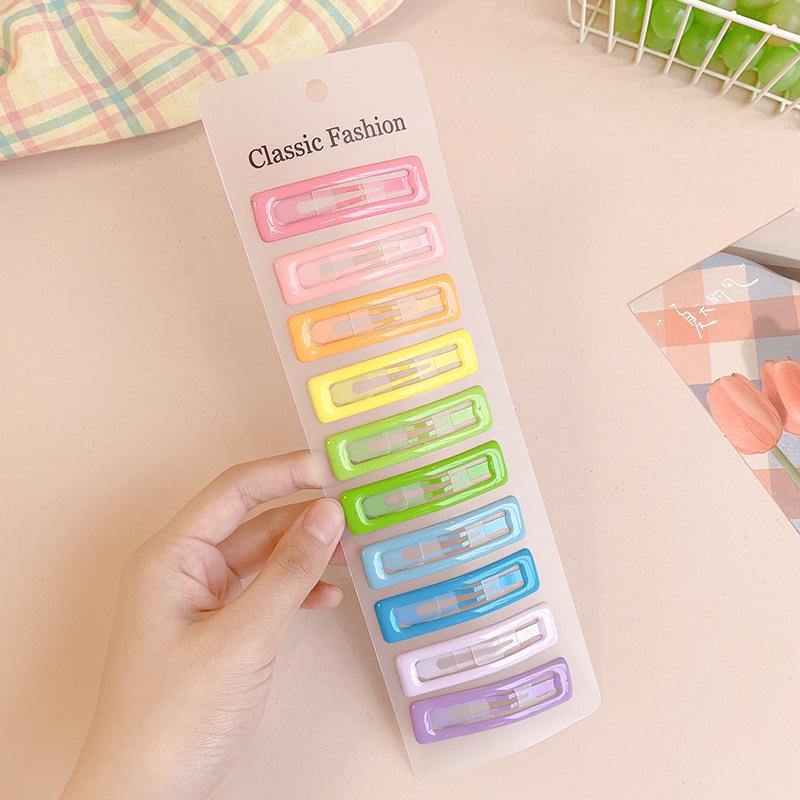 Модная заколка для волос Y2K Star: Милая боковая челка в стиле миллениалов и знаменитостей, японский и корейский стиль