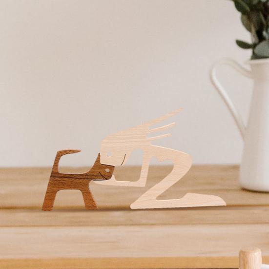 Пазл с именем семьи, милые статуи, любящие домашних животных, семейное единство, сувенир, украшение дома, деревянные головоломки, украшения