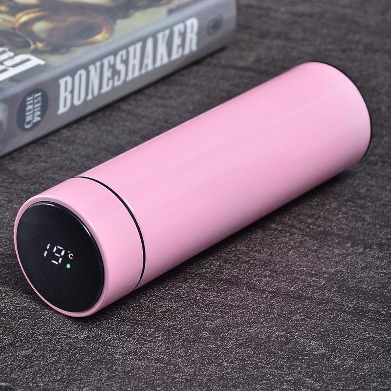 1 шт. Бутылка для воды с цифровым дисплеем температуры, изолированная чашка для воды из нержавеющей стали, идеально подходит для активного отдыха, путешествий и фитнеса