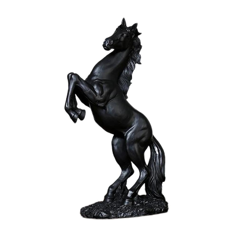 Resin Modern Horse Statuette Animal Figurines for Home Living Room Decoration Christmas Gifts Home Decor On The Shelf Gifts