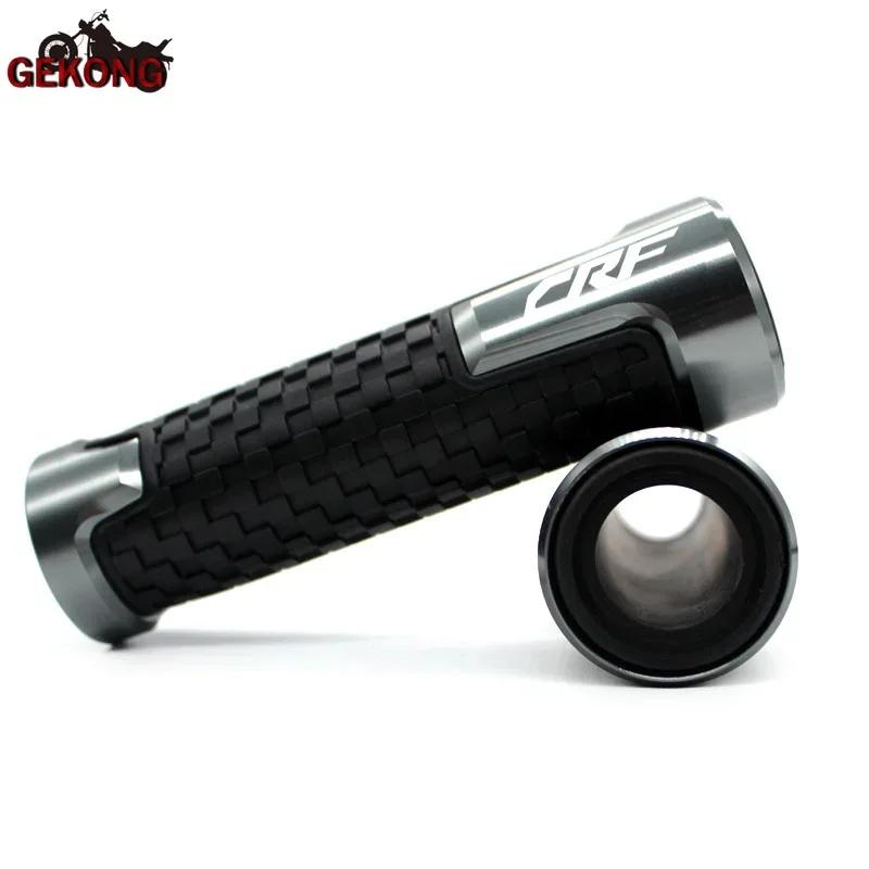 Fit For CRF 150 230 250 450 1000 R RX X F L M RALLY L Motorcycle Hand Grips CNC Throttle Moto Handlebar Soft Rubber Grips