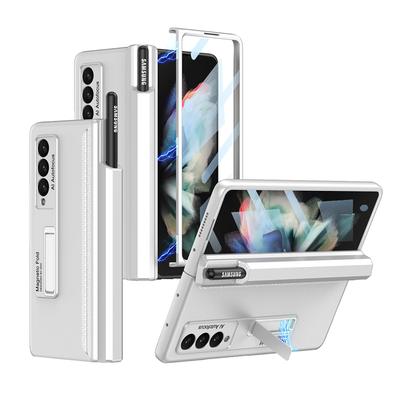 Складной чехол для полной защиты тела для Samsung Galaxy Z Fold 4 Fold4 Fold3 Fold 3 5g Zfold4, пленочные чехлы из закаленного стекла