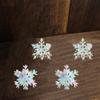 12pcs Colorful Christmas Snowflake Flower Pendant Creative Hanging Ornament  Home