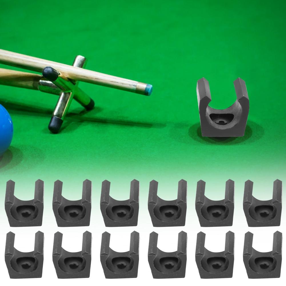 10 шт. Пластиковый держатель для бильярда, мини-органайзер для удочек, аксессуар для переноски (средний)