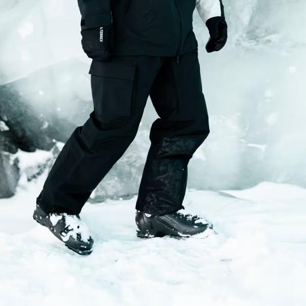 Adidas Terrex 3L Gore-Tex Post-Consumer Nylon Tracksuit Bottoms Men Bottoms Black IB1203