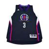 NBA Fan Edition Clippers Paul Удобная Мягкая Приятная к коже Универсальная Трикотажная баскетбольная майка с V-образным вырезом Унисекс майка 7470A-3LA-K91532