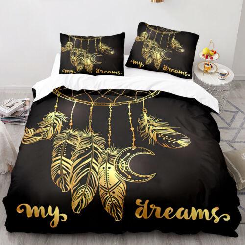 Quilt Cover Dream Catcher Duvet Covers Pillowcase Bedding Set Single Double King