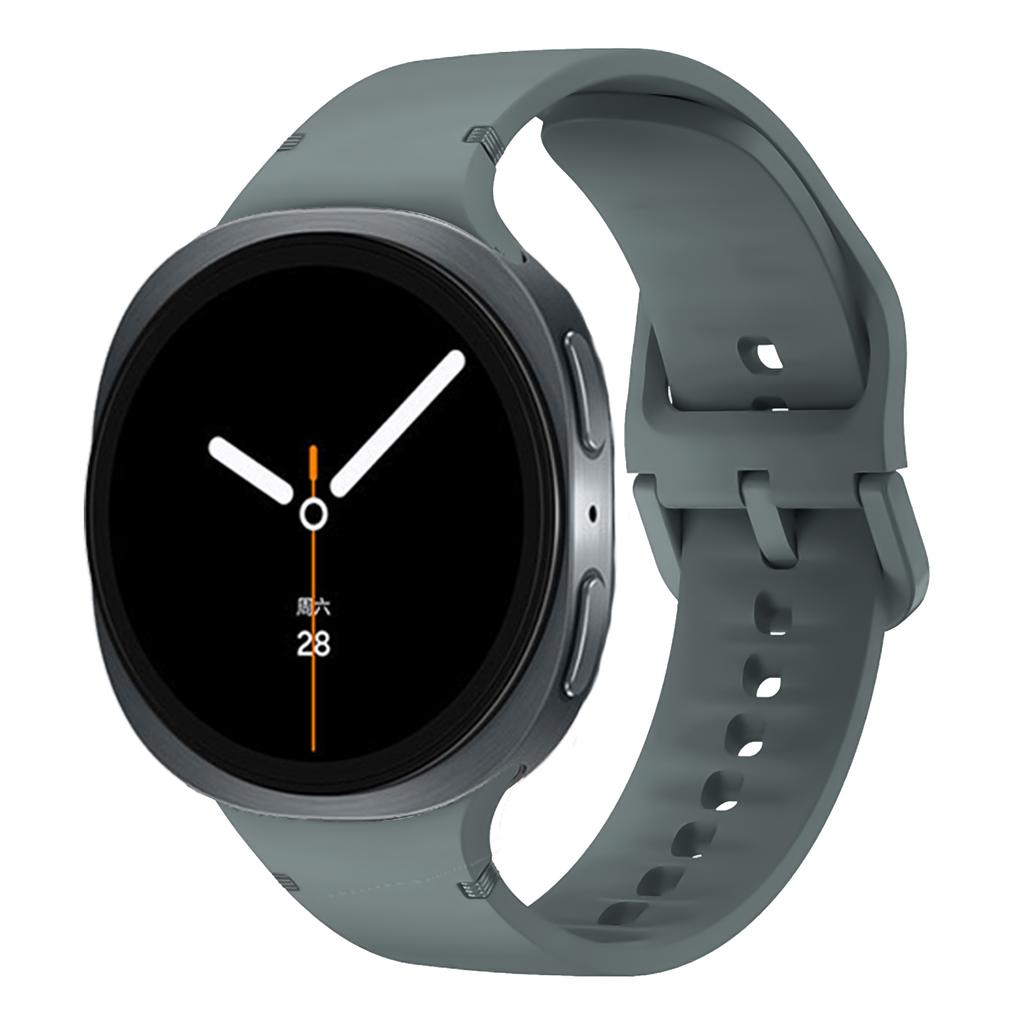 Спортивный силиконовый ремешок для Samsung Galaxy Watch 8 Ремешок 44 мм 40 мм Аксессуары correa pulseira Браслет Galaxy Watch 8 classic 46 мм