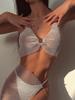 Rose Beauty A Festival Стразы Body Chest Chain O-ring Party Bra Linked Backless Crop Halter Club Top