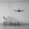 Металлическое настенное искусство и декор в виде самолета Boeing 40 см
