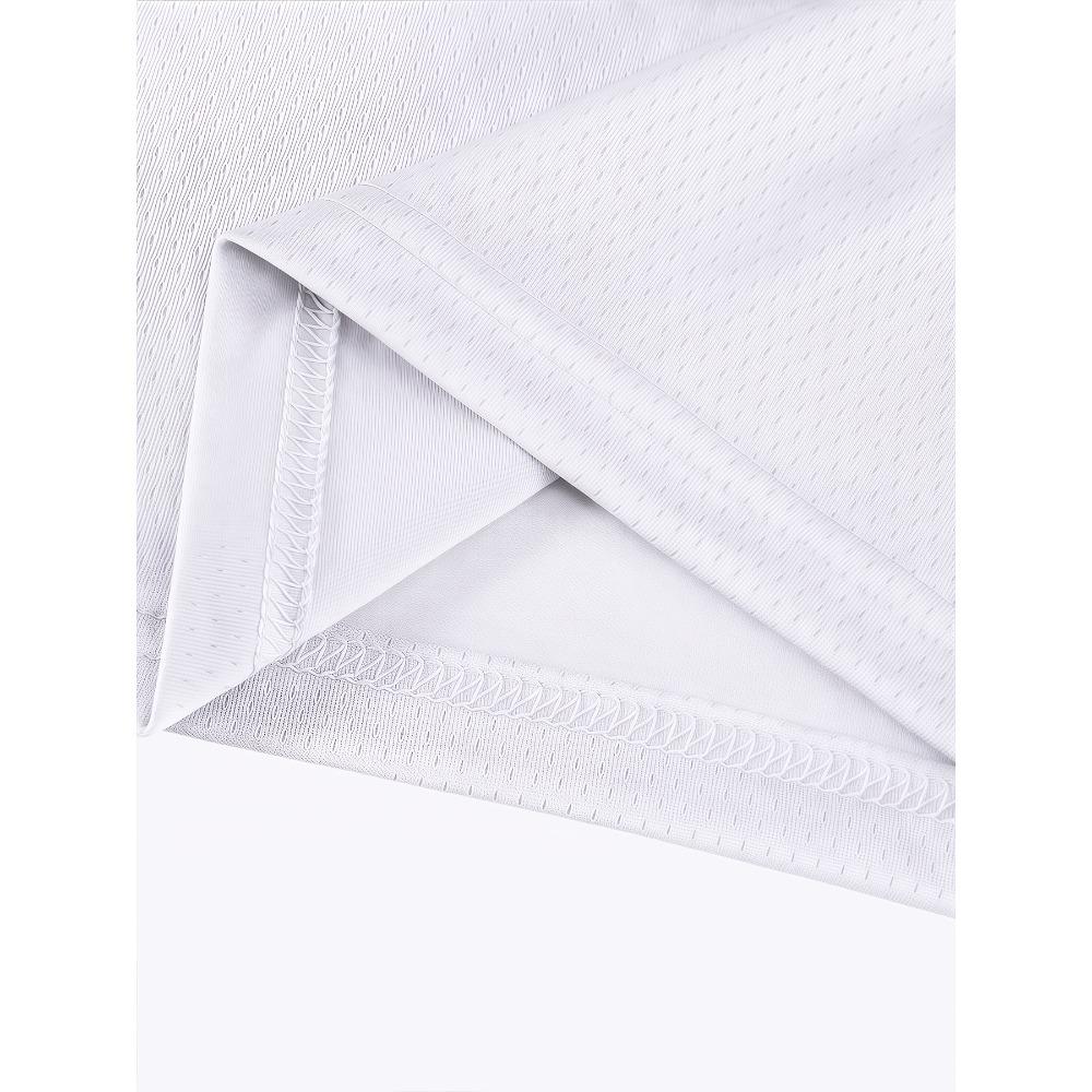 White No. 33 classic jersey, basketball game jersey, American basketball sports top, thin in summer, breathable and quick-drying