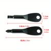 Portable Phillips Slotted Screwdriver Set Key Ring Keychain Mini Pocket Keyring Cross Screw Driver Repair Tool Gadget EDC Small