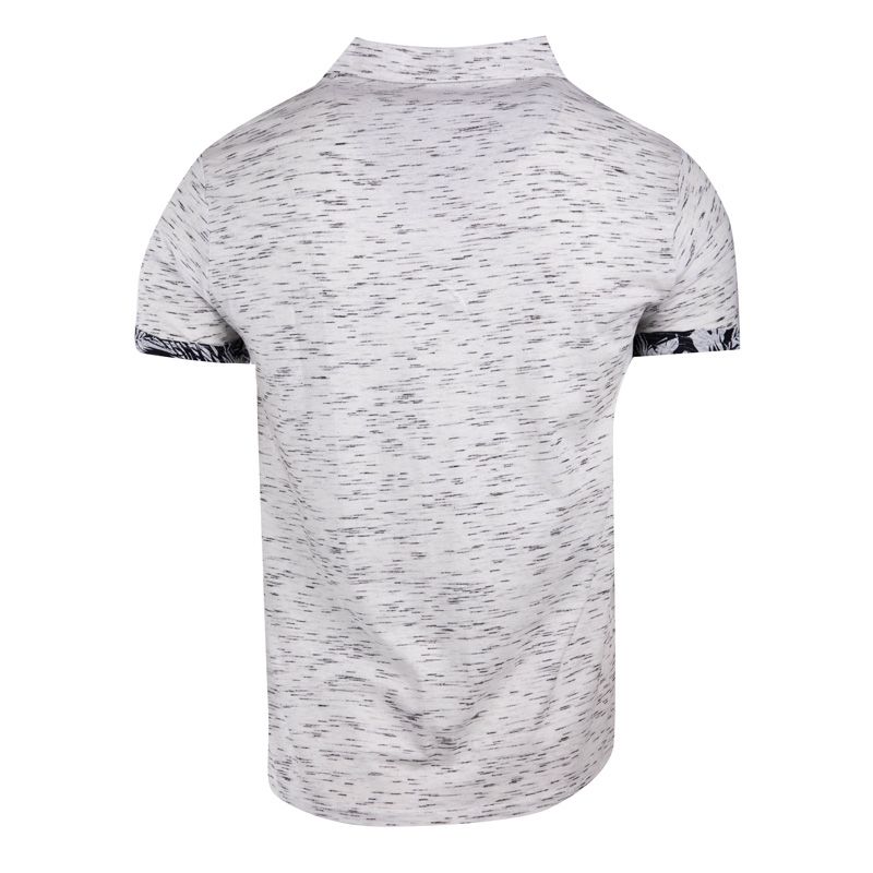 Мужская рубашка-поло с нагрудным карманом и принтом BLAGGIO