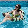 U-Shape Inflatable Pool Float Bed Hammock Mesh Striped for Child Adult PVC