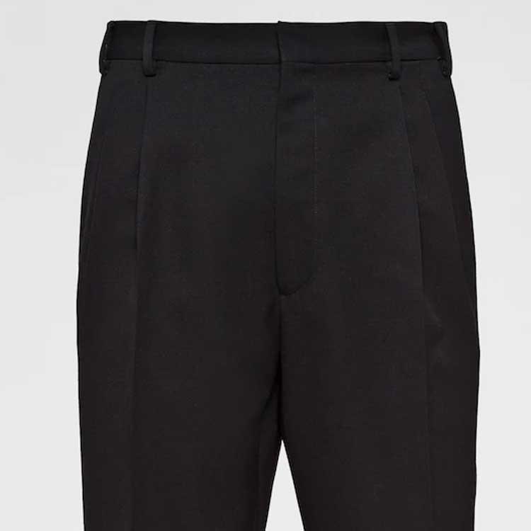 Prada wool tailored trousers Men's SPH341-1358-F0002-S-OOO
