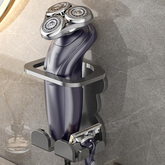 Держатель электробритвы настенная стойка устойчивая поддержка подставка для хранения для дома