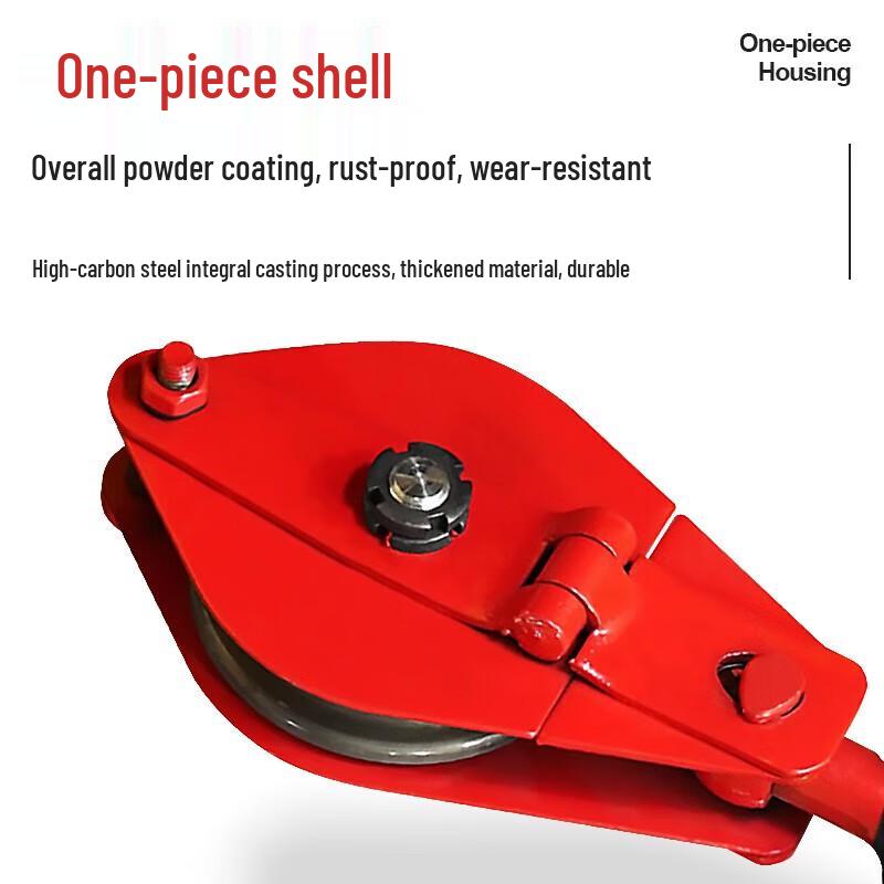 Donghong Heavy-Duty Lifting Pulley Block with Bearing
