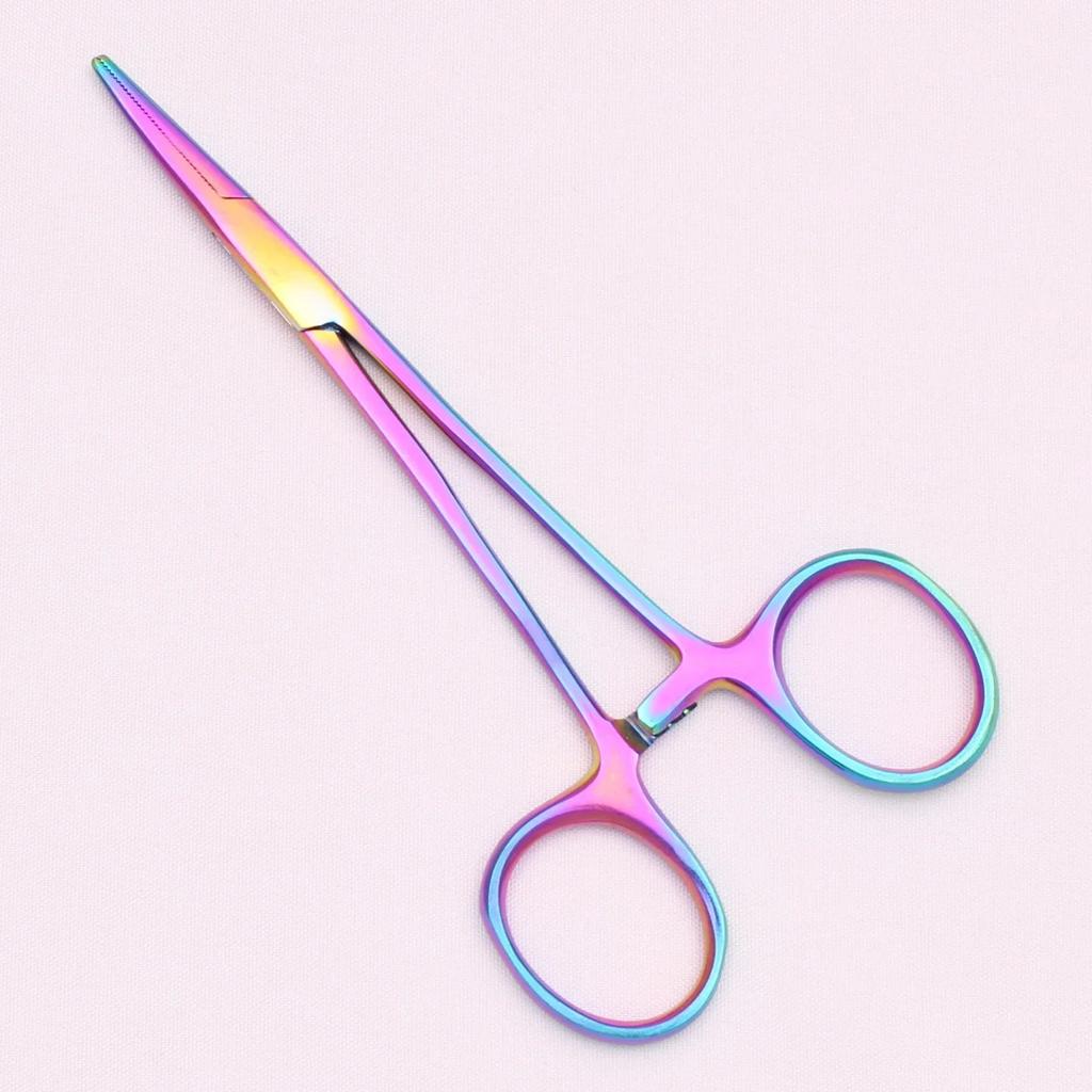 13см (5 '') Салон красоты для питомцев Гемостатические зажимы Профессиональные Собаки Больница Кошки Травмы Инструменты Дом Японская нержавеющая сталь