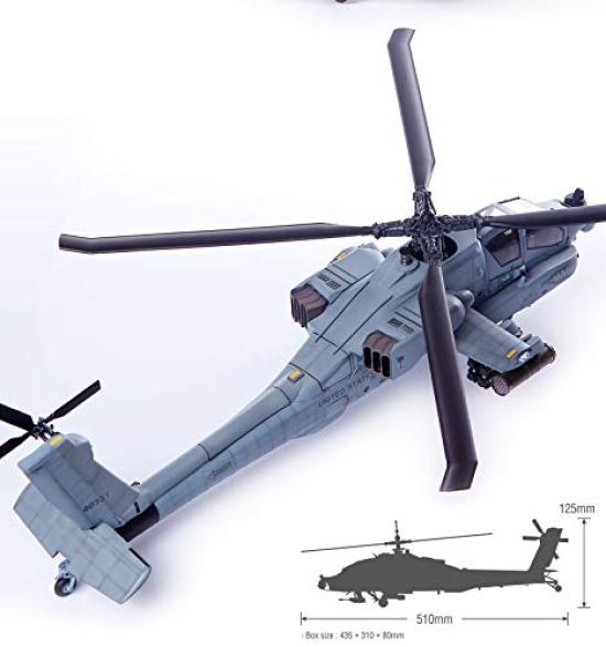 Academy US Army Apache South Carolina ANG Plastic Model 12129 1/35 AH-64A