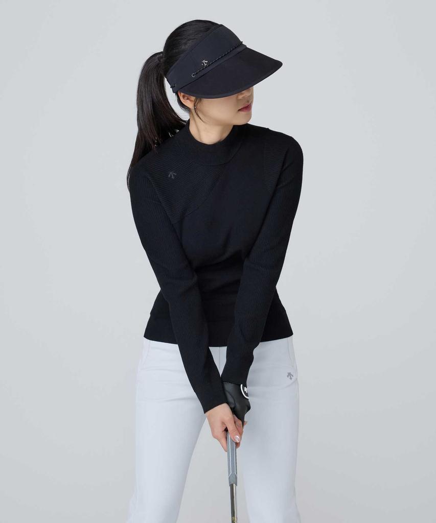 DESCENTE GOLF Acmt Women'S Mock Neck Pullover Dr11Wfkp13