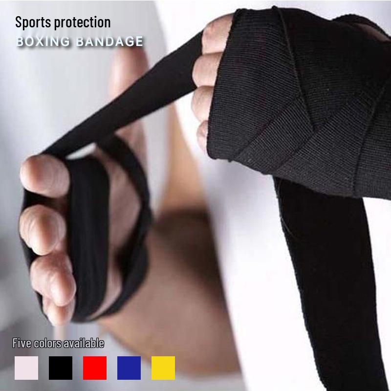 Elastic Boxing Hand Wraps - Breathable, Sweat-Absorbent for Training and Fighting