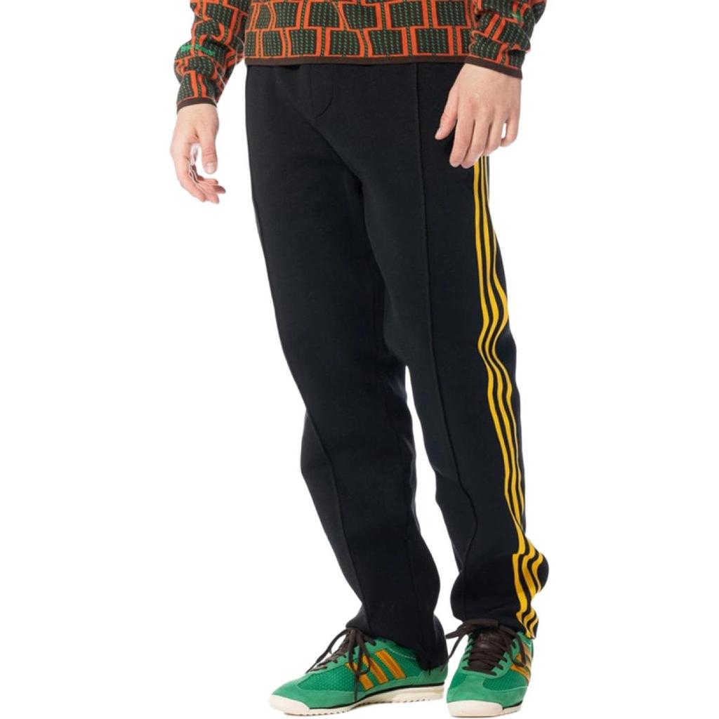 adidas Вязаные спортивные брюки X Wales Bonner, черные брюки унисекс IB3260