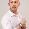 Maserati Sfida Белый Циферблат Серебристый Металл Мужской Кварцевый Хронограф с Датой R8873640003