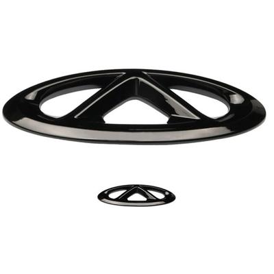 Chery Tiggo 8 Pro/7 Pro Max Автомобиль Черный Значок Логотип Эмблема Наклейка Гоночная Решетка Капота Стикер Стайлинг 3 Шт.