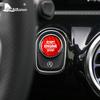 Наклейка на кнопку запуска двигателя из углеродного волокна для Mercedes Benz W177 GLB X247 W247 GLE W167 GLS X167 W464 CLA C118 Аксессуары AMG