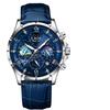 LIGE Watch Man Chronograph Luxury Mens Watch Waterproof Luminous Men Wristwatch Men Quartz Watches Casual Clock reloj+BOX