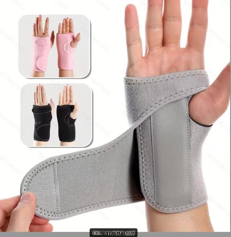 Регулируемые дышащие бандажи для поддержки запястья длиной 11,8 дюйма со шиной для стабилизации запястья при карпальном туннельном синдроме