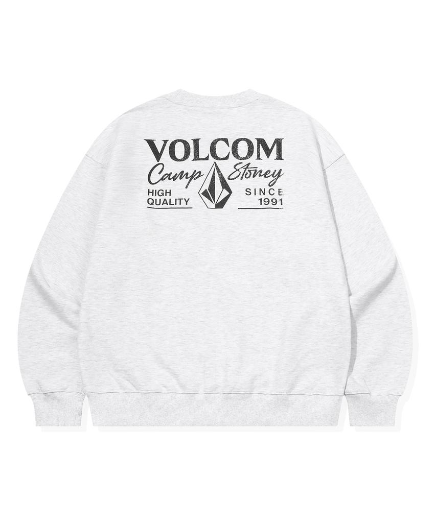 Толстовка VOLCOM Camp Stoney (Ледяной серый)