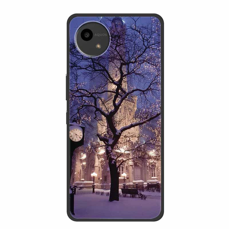 For SHARP AQUOS WISH4 Case Luxury TPU Soft Silicone Phone Cases Back Cover for Sharp Aquos Wish 4 Shockproof Love SH-52E Coque