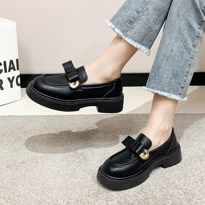 Белые туфли на платформе и каблуках для женщин Мэри Джейн Туфли в стиле Лолиты на платформе и высоком каблуке для девочек Туфли в японском стиле для студентов колледжа