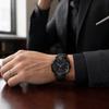 Men's Watch SKMEI Leather Strap 50M Waterproof LED Backlight 1652