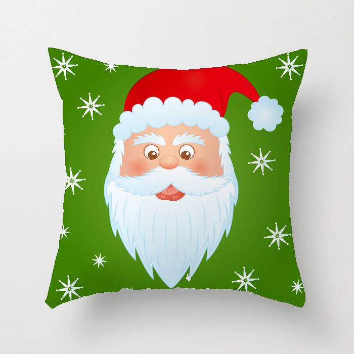 40/45/50/60cm Christmas Cushion Cover Christmas Ornament Home Christmas New Year Gift Pillow Case