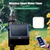 WiFi Sprinkler Timer with Zigbee Gateway Solar Powered Smart Water Timer Tuya APP and Voice Control