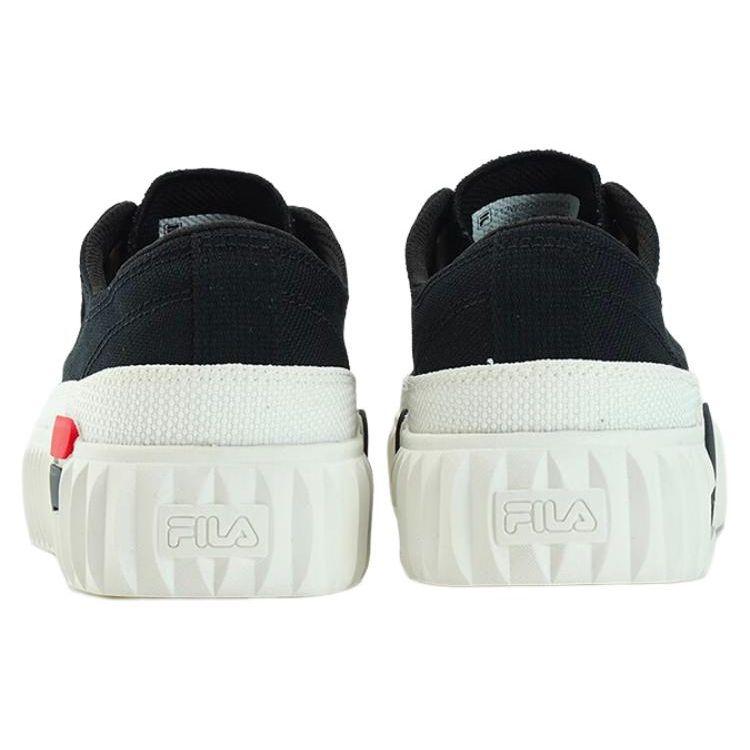 Fila Gear Повседневные Удобные Низкие Кеды для Скейтбординга Женские кроссовки Черно-белые F12W322310FBG