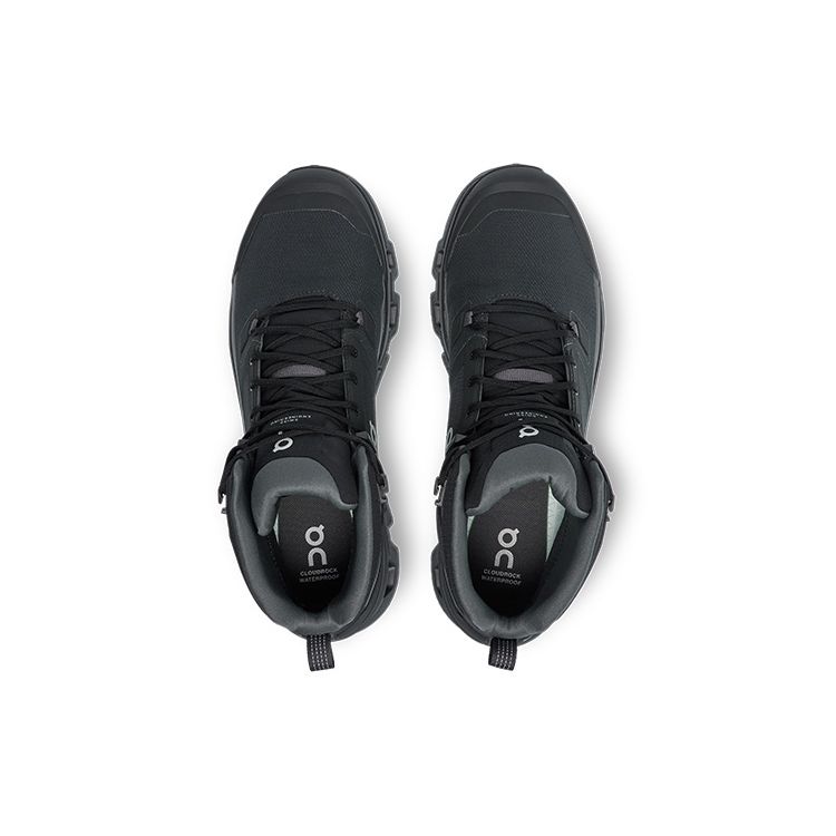Черные водонепроницаемые мужские кроссовки ON Cloudrock 2 Eclipse 63.98613
