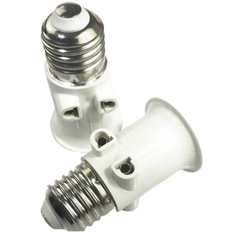 E27 Разделенная головка пламени Переходник Разъем E27 Адаптер лампы Патрон лампы Цоколь Конверсионные аксессуары для освещения