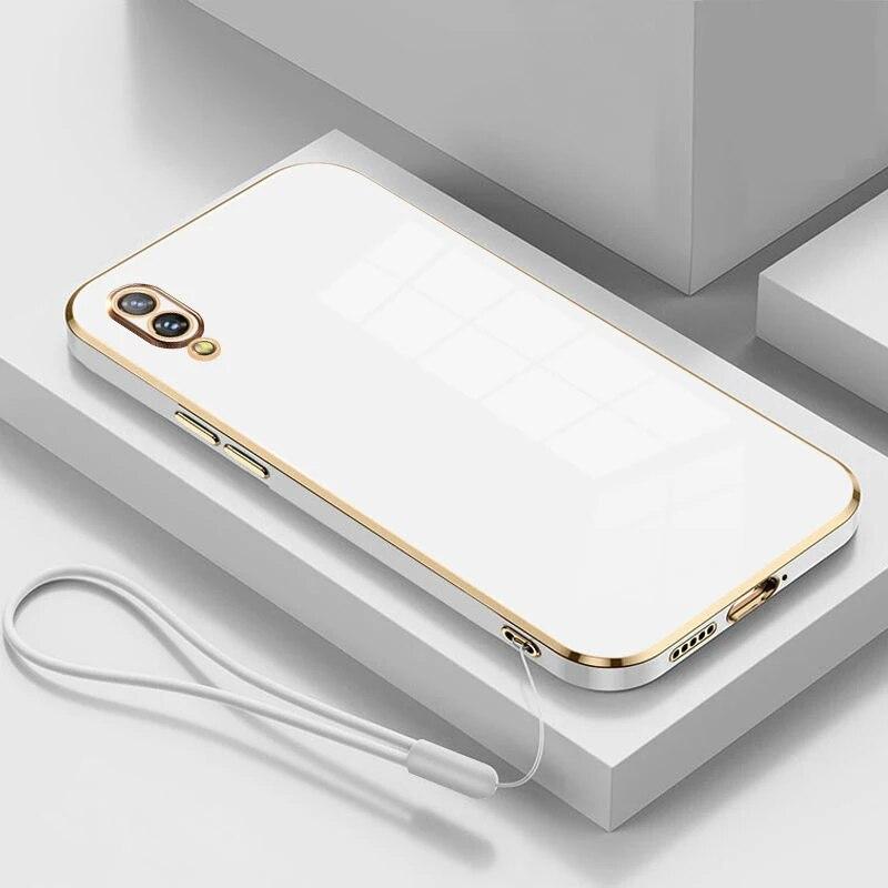 Чехол для Samsung Galaxy A02, чехол для Samsung Galaxy M02 SM-A022F SM-A022M, роскошный чехол для телефона с квадратным покрытием, противоударная задняя крышка