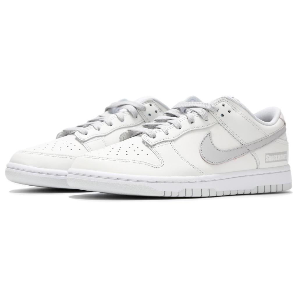 Nike Dunk Low Устойчивые к скольжению и истиранию Низкие кеды для скейтбординга Унисекс Белые HF0730-160(Командачетыре-)