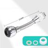 Splash Proof Kitchen Faucet Nozzle Flexible Taps Filter Adapter  For Kitchen / Bathroom